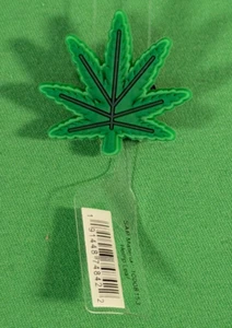 New Original Jibbitz Crocs Charm: Hemp Leaf 1 piece - Picture 1 of 2