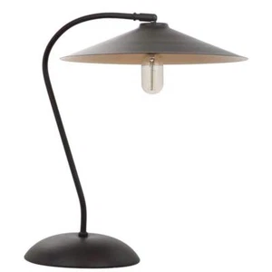 SAFAVIEH Table Lamps 31" Modern Metal Novelty Bedside Spider Rotary LED Black - Picture 1 of 5