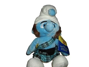 EUC Build A Bear Lil Furry Friends Gutsy Schlumpf Plüsch Velours 9 Zoll schottischer Kilt - Bild 1 von 5