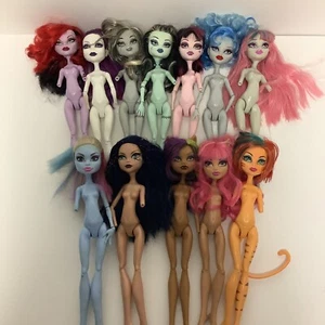 Monster High Doll Lot TLC Missing Parts Spectra Operetta Toralei Ghoulia Cleo - Picture 1 of 19