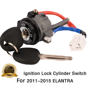 NEW Ignition Lock Cylinder Switch W/2 Keys 81910-3XA00 For Hyundai Elantra 11-15 - Picture 1 of 4