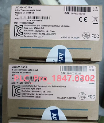 ADAM4018+ 1PCS Brand New Advantech ADAM-4018+ Version   Fast delivery - Image 1 of 4