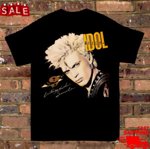 New! Billy Idol Smile T-shirt All sizes Gift for fans