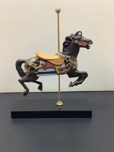 Vintage Hamilton Collection Gallant Charger Classic Carousel 1984 Series EUC - Picture 1 of 9