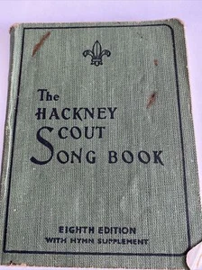The Hackney Scout Song Book 1954 8th Edition With Hymn Supplement, Boy Scouts - Picture 1 of 2