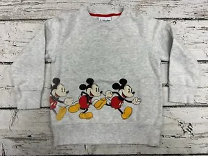 Mickey Mouse The One & Only Running Disney Parks Youth Kids Crewneck Sweatshirt - Picture 1 of 8