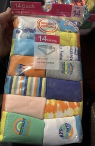 Wonder Nation 14 Pack Size 14 Bikinis Underwear New - Picture 1 of 4
