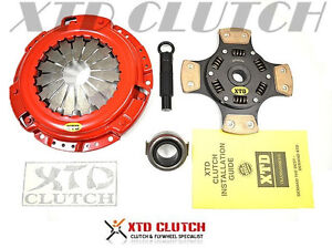 XTD PRO STAGE 3 CLUTCH KIT FITS PRELUDE ACCORD 2.2L 2.3L 4CYL *4-PUCK SPRUNG* 