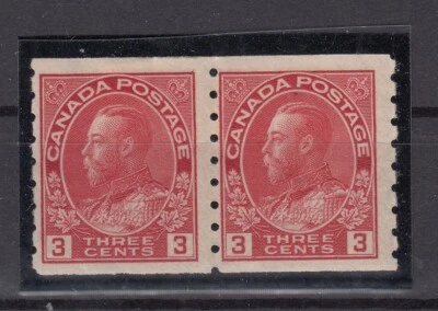 QO24797/ CANADA – COIL – SG # 258 MINT PAIR – CV 180 $ - Image 1 of 2