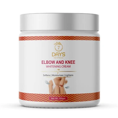 7 Days Elbow and Knee Whitening Evens Skin Tone dark spot removal cream 100gm - Image 1 of 4