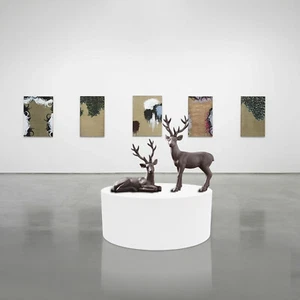 Soporte de exhibición blanco soporte de exhibición redondo para exhibición de joyas modelo hogar boutiques - Imagen 1 de 18