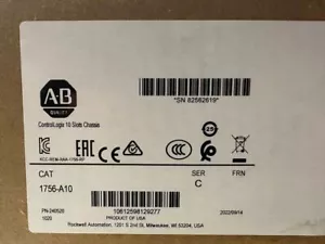 1756-A10 Allen-Bradley New Ser/C ControlLogix 10 Slots Chassis 1756A10 - Picture 1 of 9