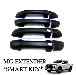Door Handle Cover Smart Key Matte Black For MG Extender Maxus T70 Pickup 2020 21 - Picture 1 of 4