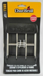Charbroil "Stainless Steel Meat Claws" Barbecue Tools, Interlocking Tongs, New - Picture 1 of 3