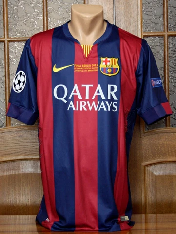 Barcelona 2014-2015 UEFA Champions League Final Berlin jersey Cover