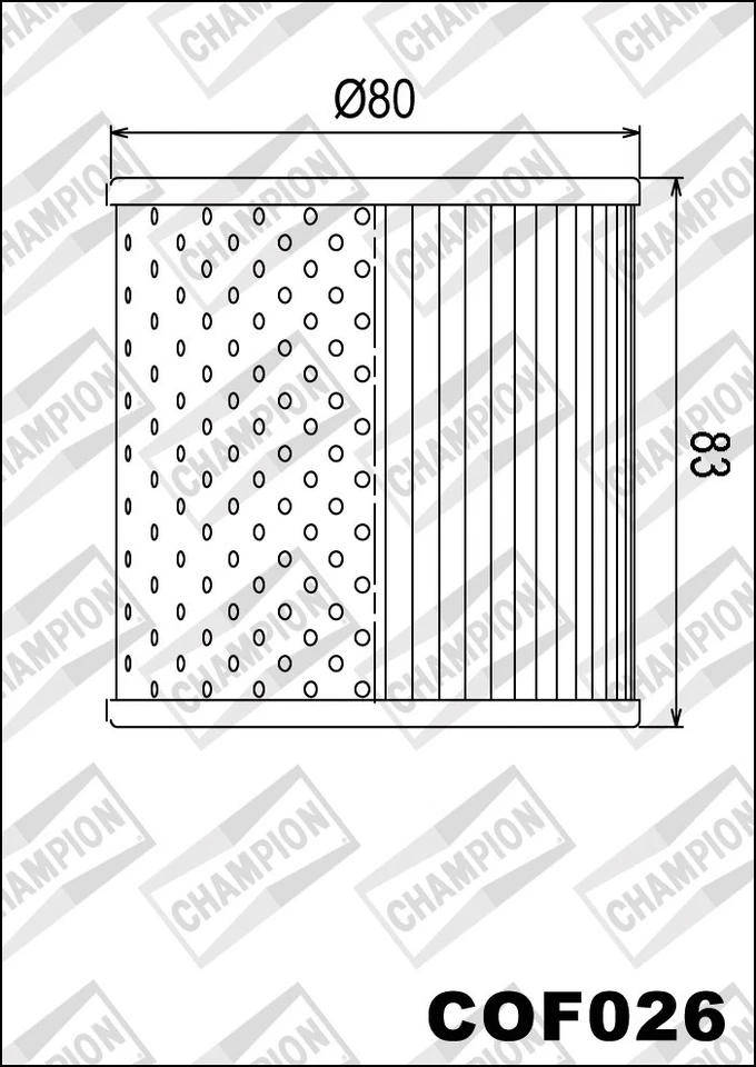 COF026 Filtro Olio CHAMPION Kawasaki	Z900 Z1,Z1A,Z1B	900	1973 1974 1975 Foto 1 de 1