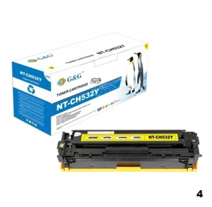 G&G HP LaserJet 304A JAUNE / YELLOW CC532A ***NEUF*** NT-CH532Y - Photo 1/1