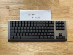 ZENAIM Gaming KEYBOARD KB006-DGBK 93 Keys Super Short Stroke Black New - Picture 1 of 1