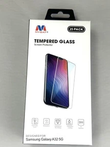 Glass Screen Protector For Samsung Galaxy A32 5G - 25 Pack - Picture 1 of 1
