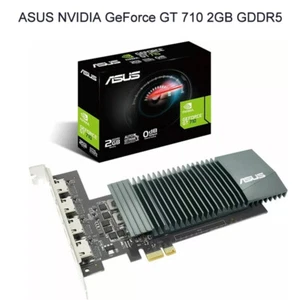 ASUS NVIDIA GeForce GT 710 2GB GDDR5 4x HDMI Slots PCI Express Graphics Card GPU - Picture 1 of 7