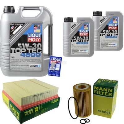 INSPEKTIONSKIT FILTER LIQUI MOLY ÖL 7L 5W-30 für Mercedes-Benz B-Klasse W246 - Bild 1 von 4
