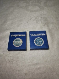 Voigtlander 29mm Focar 1 y 2 Filtros 303/29 y 304/29 con Cajas - Imagen 1 de 10