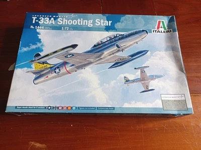 Italeri T 33A Shooting Star 1/72 AMI Greece Espana Belgie Sealed Sigillato Nuovo - Immagine 1 di 2