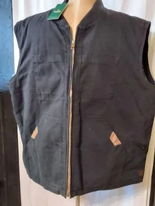 Venado Concealed And Carry Men's Black Vest 3xl New - Picture 1 of 10