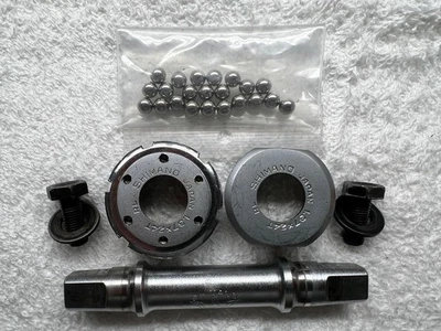 1ª Generación Shimano Dura Ace 1.37x24t Soporte Inferior Road Track Touring Foto 1 de 3