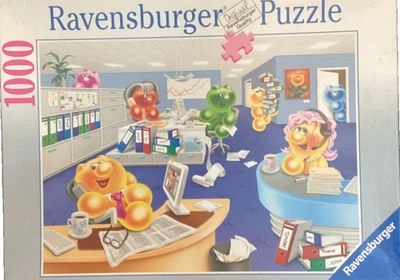Ravensburger 1000 pc Gelini: At the Office 2006, Jigsaw Puzzle Gummi's Vintage - Image 1 of 2