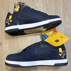 Zapatos "EAT MY SHORTS" HEELYS x Simpsons - Para Hombre Talla 13-Con Llave de Tacón Nueva y Caja - Imagen 1 de 9