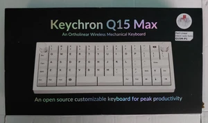 Keychon Q15 Max Ortholinear 65% Wired/Wireless/BT Custom Mechanical Keyboard - Picture 1 of 6