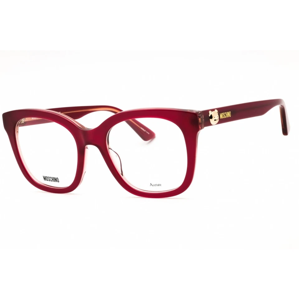 MOSCHINO MOS630-LHF-50 Eyeglasses Size 50mm 20mm 140mm burgundy Women