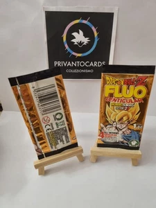 1 Beutel Dragon Ball Z Fluo Lenticular Board & Mag Karten Sealed Paket  - Bild 1 von 1