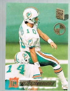 1994 Topps Stadium Club solo membri Pete Stoyanovich #315 Dolphins Indiana - Foto 1 di 1