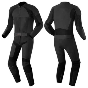 Motorcycle Racing Suit Leather, CE Certified, Protective Gear for Men & Women - Picture 1 of 2