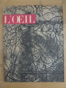 L'Oeil Revue d'Art N° 5 Mai 1955 Bresdin Altdorfer Enluminures Gothiques France - Picture 1 of 5