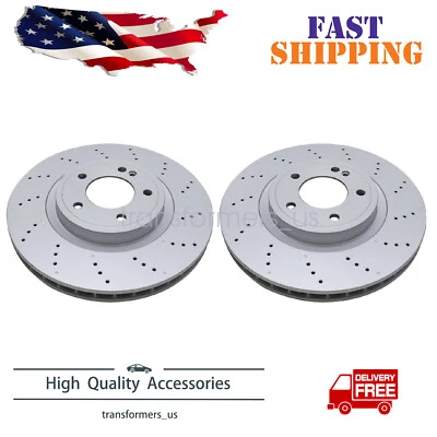 Par de rotores de discos de freno traseros para Mercedes Benz G63 463 2019 - 2023 4634230000 Foto 1 de 4