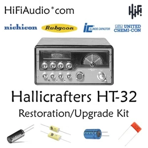 Hallicrafters HT-32 radio Restoration kit repair upgrade recap capacitor rebuild - Afbeelding 1 van 9