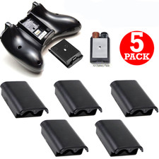 5pcs AA Battery Holder Shell Back Cover Case for Xbox 360 Wireless Controller