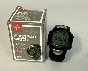 Medline Heart Rate Monitor Watch Pedometer Stopwatch Activity Tracker Clock - Picture 1 of 2