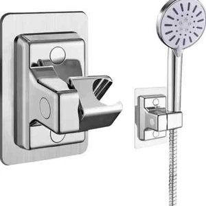 Duschhalterung ohne Bohren Selbstklebend Duschkopfhalterung Wandhalterung - Bild 1 von 5