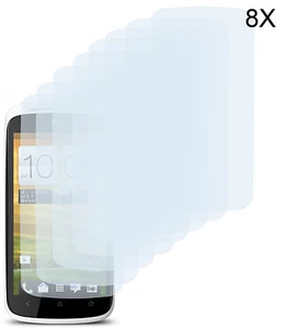 8 x Schutzfolie für HTC One S Klar Clear Displayschutzfolie Screen Protector - Bild 1 von 1