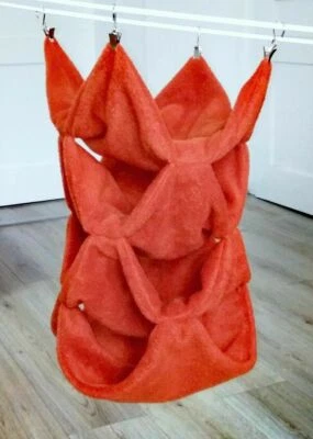 KUSCHELGENERATOR 4 fache Hängematte für Ratte Frettchen Hörnchen Kuschelturm EINZELANFERTIGUNG