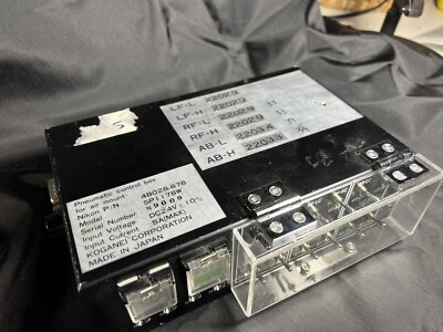 CAJA DE CONTROL CONTROLADOR NEUMÁTICO KOGANEI NIKON 4B024-508 Foto 1 de 4