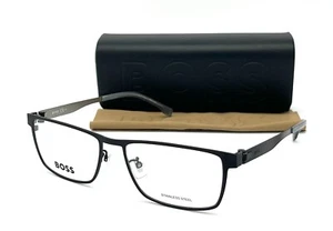 HUGO BOSS 1342/F T17 Matte Black / Demo Lens 57mm Eyeglasses - Picture 1 of 5