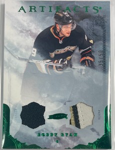 2010-11 Artifacts Jerseys Patches Emerald #46 Bobby Ryan /50