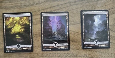 FULL ART SWAMP - Battle for Zendikar mtg LP 260 263 264 - Choose & Save - Image 1 of 2