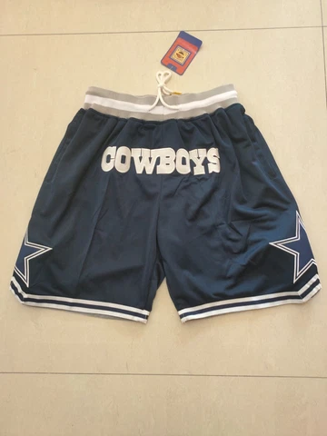 Dallas Cowboys Football Basketball Pants Pockets stitched Men’s Shorts Cover