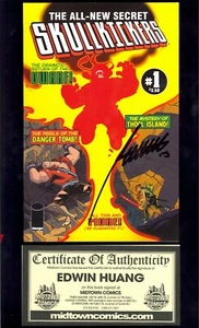 Skullkickers #22 casi nuevo firmado por Edwin Huang con certificado de autenticidad Midtown Comics Comic Kings - Imagen 1 de 3
